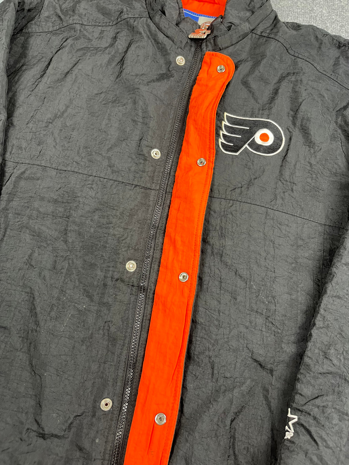Veste vintage - Veste full zip épaisse logo brodé NHL Philadelphie Flyers - Starter (XL)
