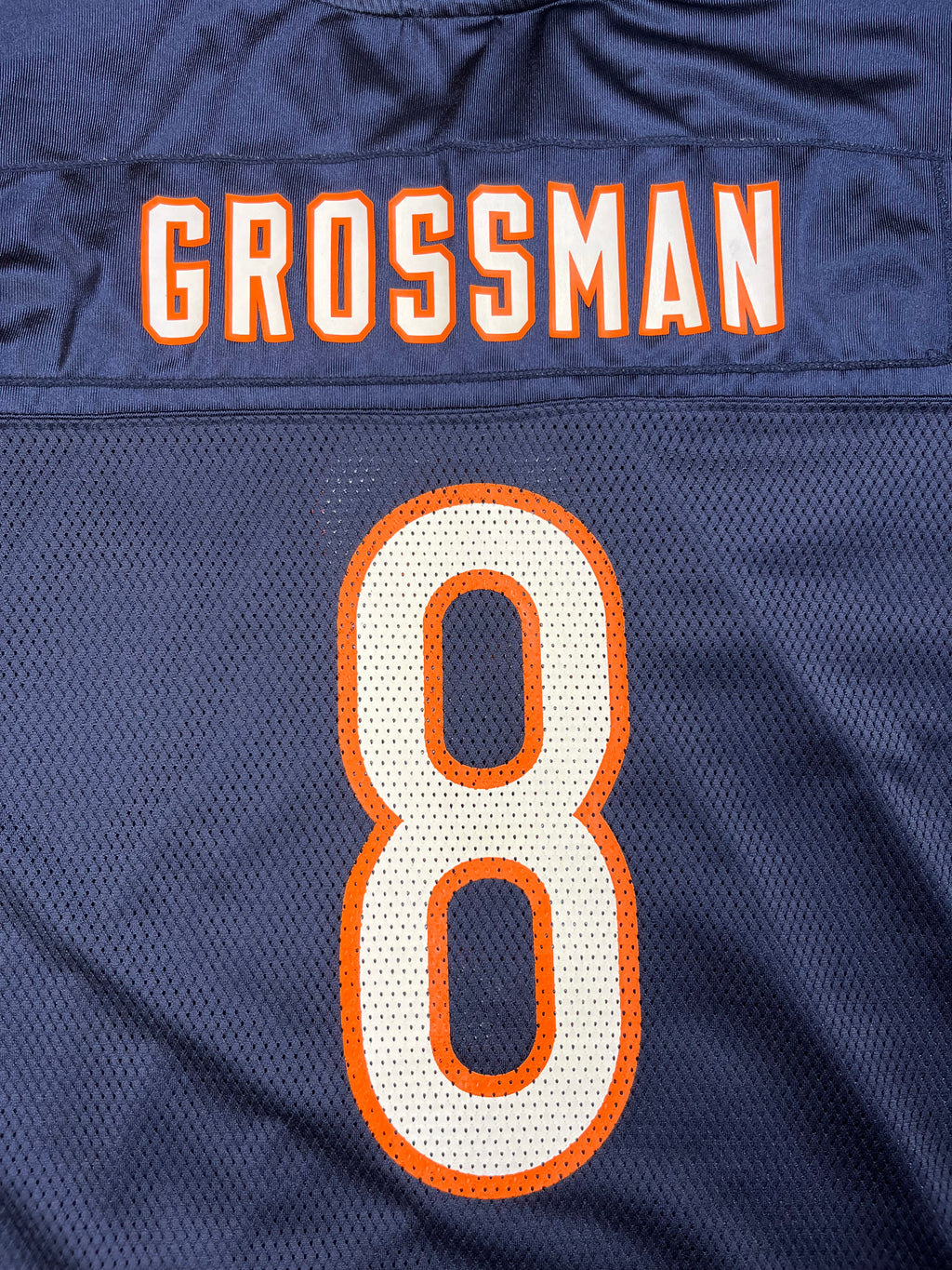 Rex Grossman #8 - Chicago Bears Home 2003-2008 - Reebok (XL) - Maillot NFL Reebok