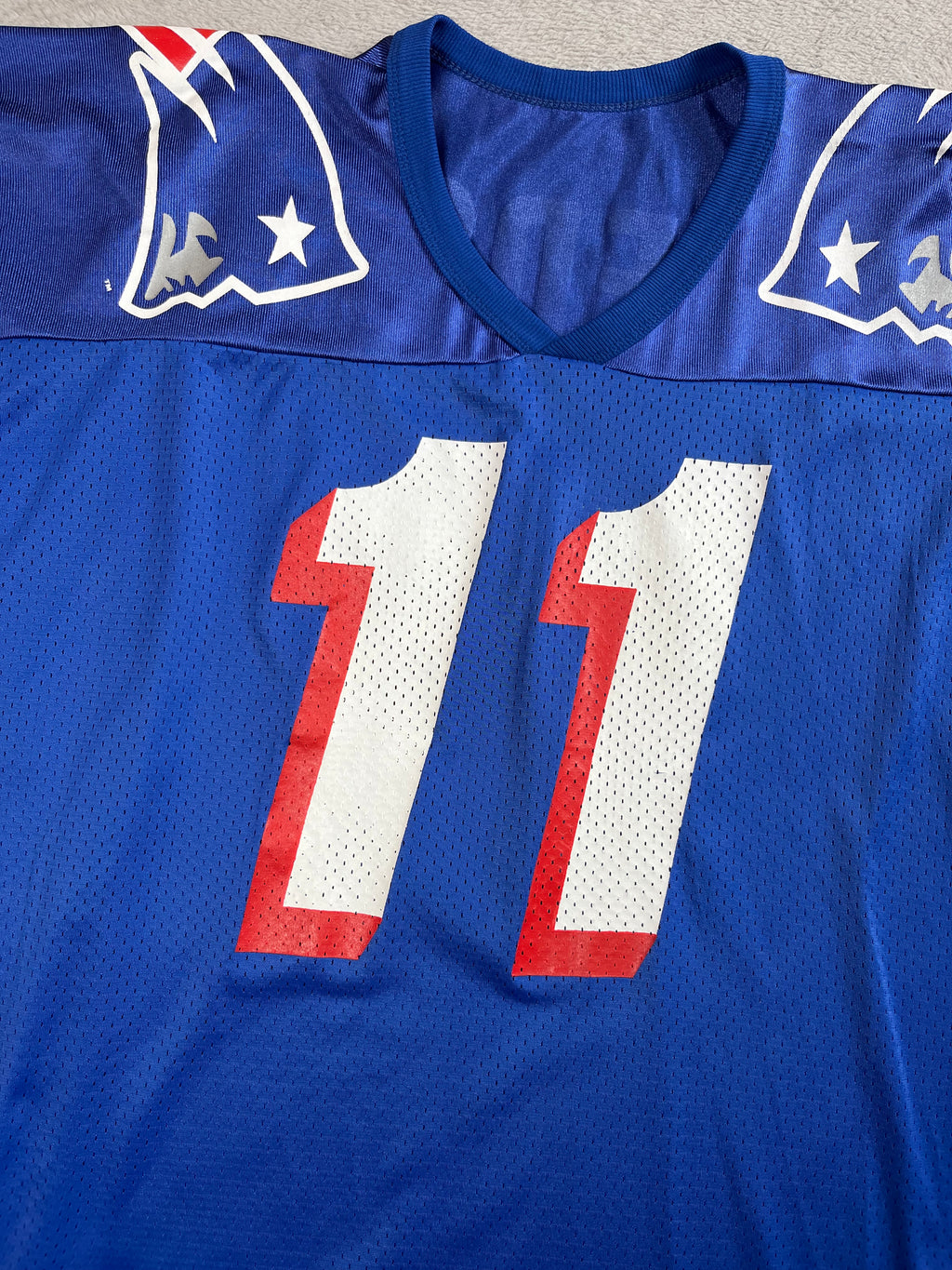 Drew Blees #11 - New England Patriots Home 1993-2001 - Champion (XL) - Maillot NFL Champion