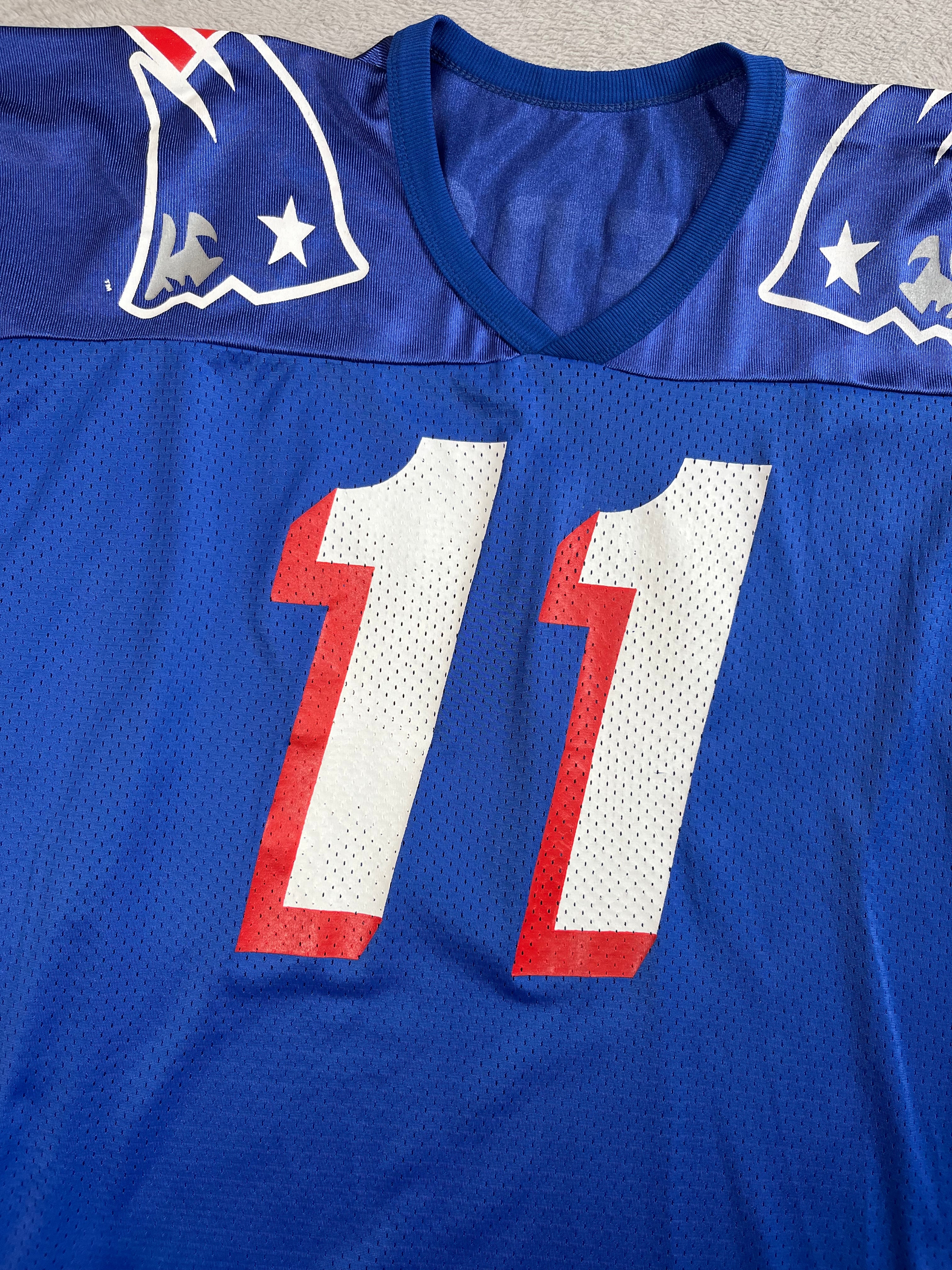 Drew Blees #11 - New England Patriots Home 1993-2001 - Champion (XL) - Maillot NFL Champion