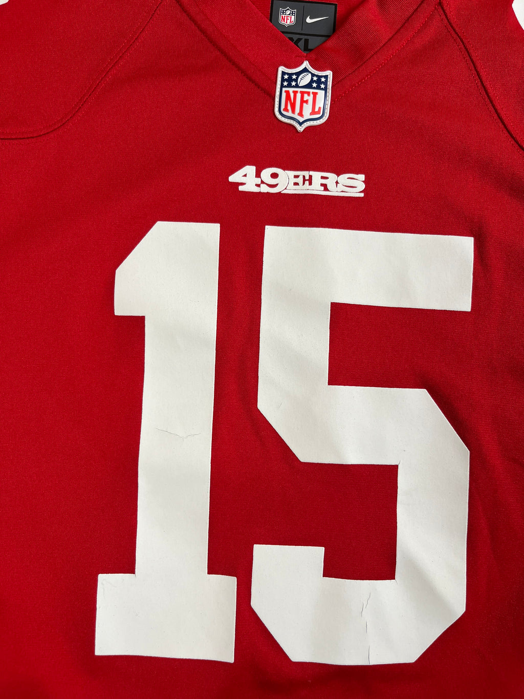 Michael Crabtree #15 - San Francisco 49ers Home 2012-2014 - Nike (XL) - Maillot NFL Andwan Shop