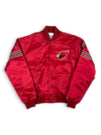 Veste vintage - Bomber teddy satin brodé NFL Arizona/Phoenix Cardinals - Starter (L)
