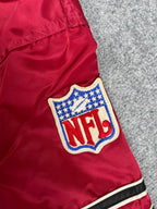 Veste vintage - Bomber teddy satin brodé NFL Arizona/Phoenix Cardinals - Starter (L)