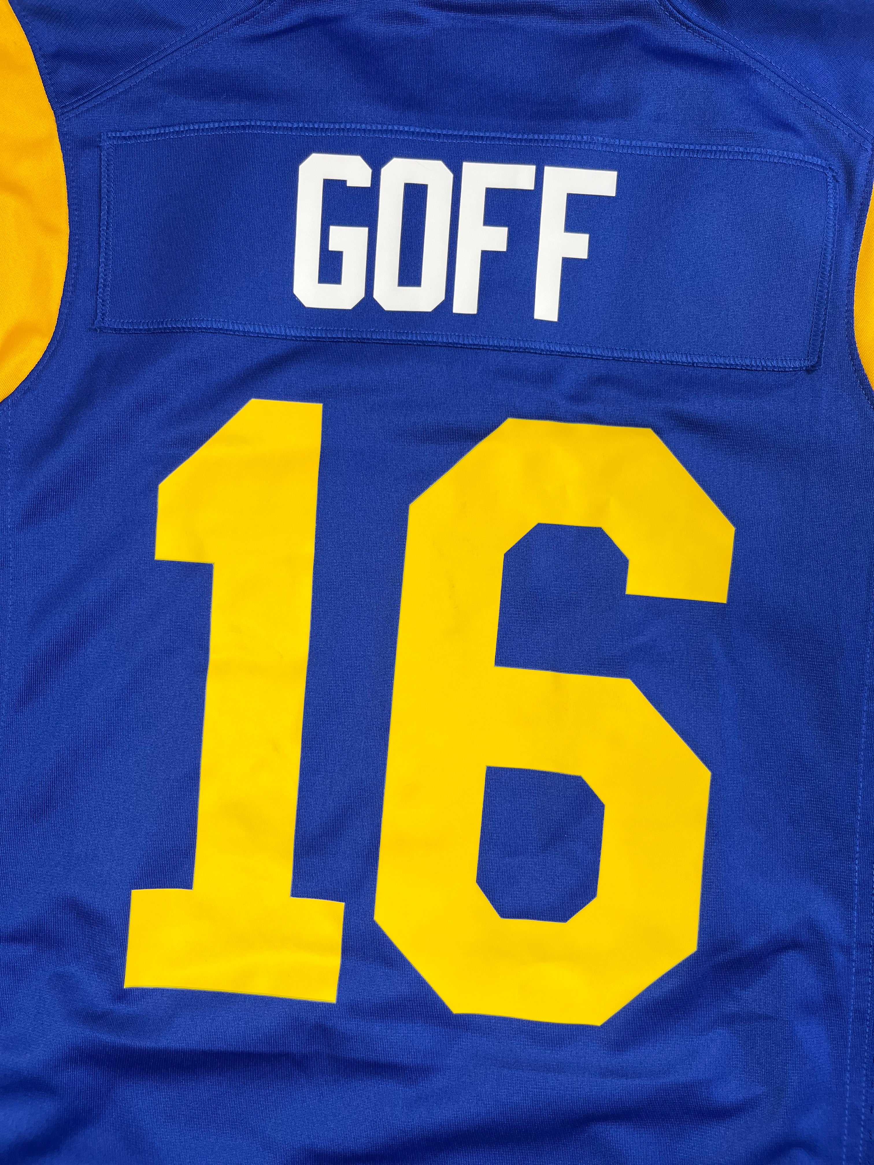 Jared Goff #16 - Los Angeles Rams Home 2018-2020 - Nike (M) - Maillot NFL Nike