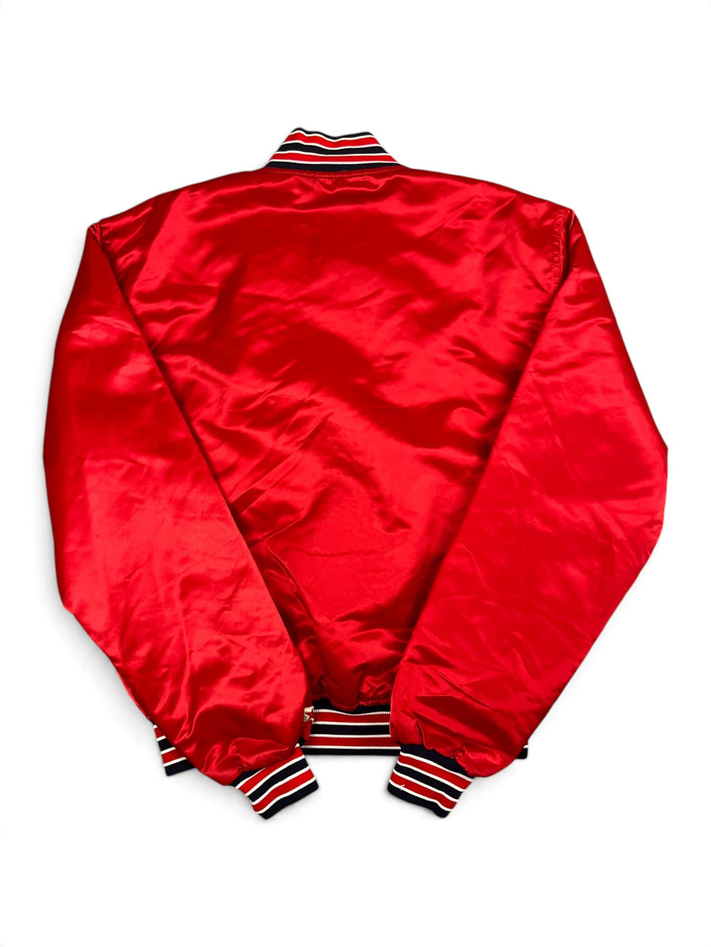 Veste vintage - Bomber teddy satin brodé MLB Saint-Louis Cardinals - Starter (XL)