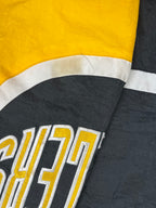 Veste vintage - Doudoune épaisse big logo brodé NFL Pittsburgh Steelers - Logo Athletic (L)