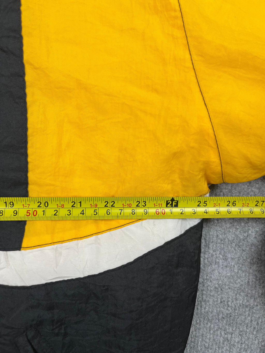 Veste vintage - Doudoune épaisse big logo brodé NFL Pittsburgh Steelers - Logo Athletic (L)