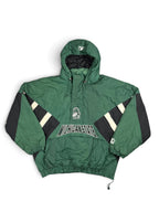 Veste vintage - Veste half zip pullover logo brodé NCAA Michigan State Spartans - Starter (XXL)