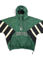 Veste vintage - Veste half zip pullover logo brodé NCAA Michigan State Spartans - Starter (XXL)