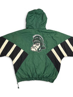Veste vintage - Veste half zip pullover logo brodé NCAA Michigan State Spartans - Starter (XXL)