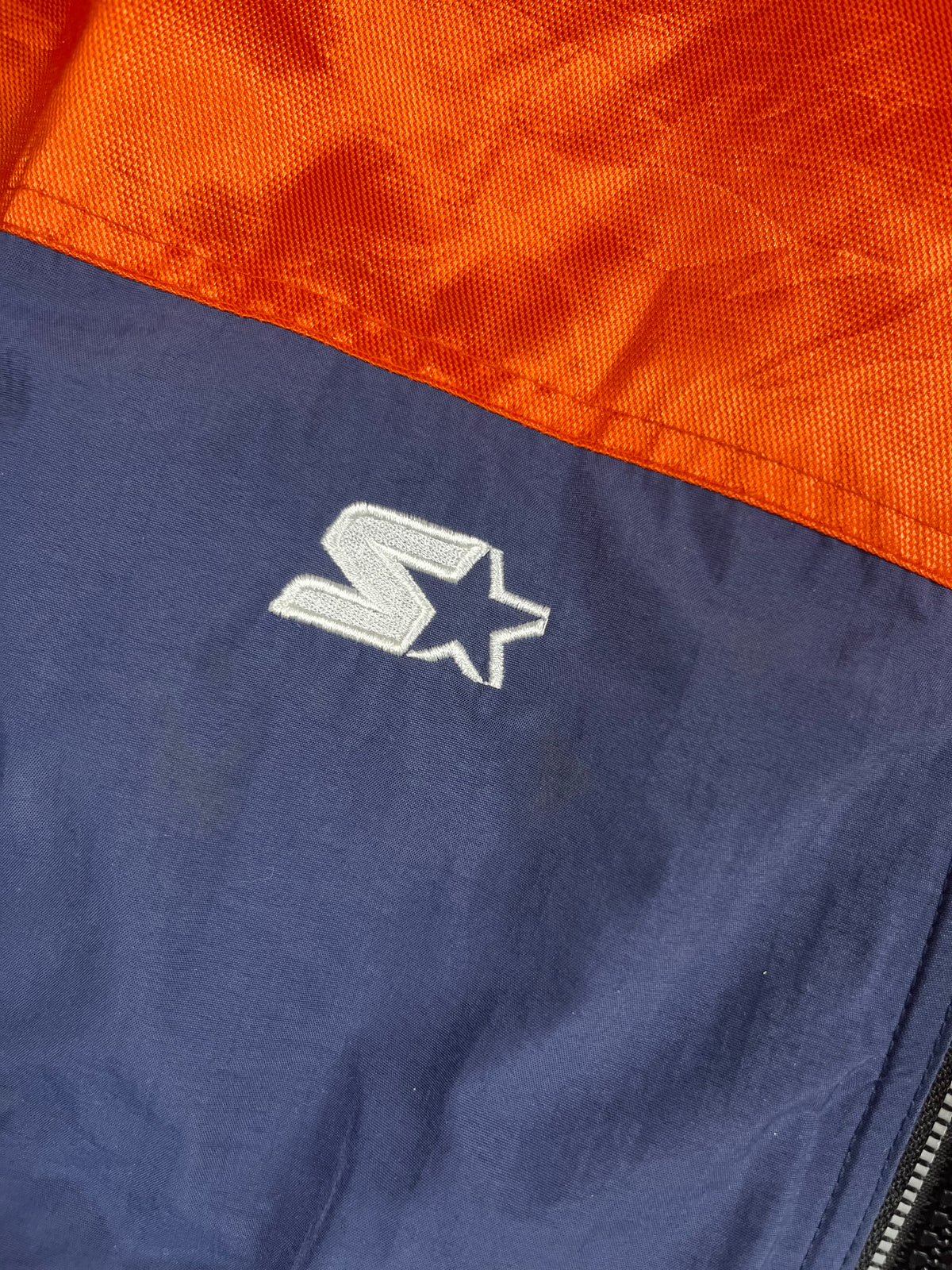 Veste vintage - Veste full zip épaisse logo brodé NFL Denver Broncos - Starter (L)