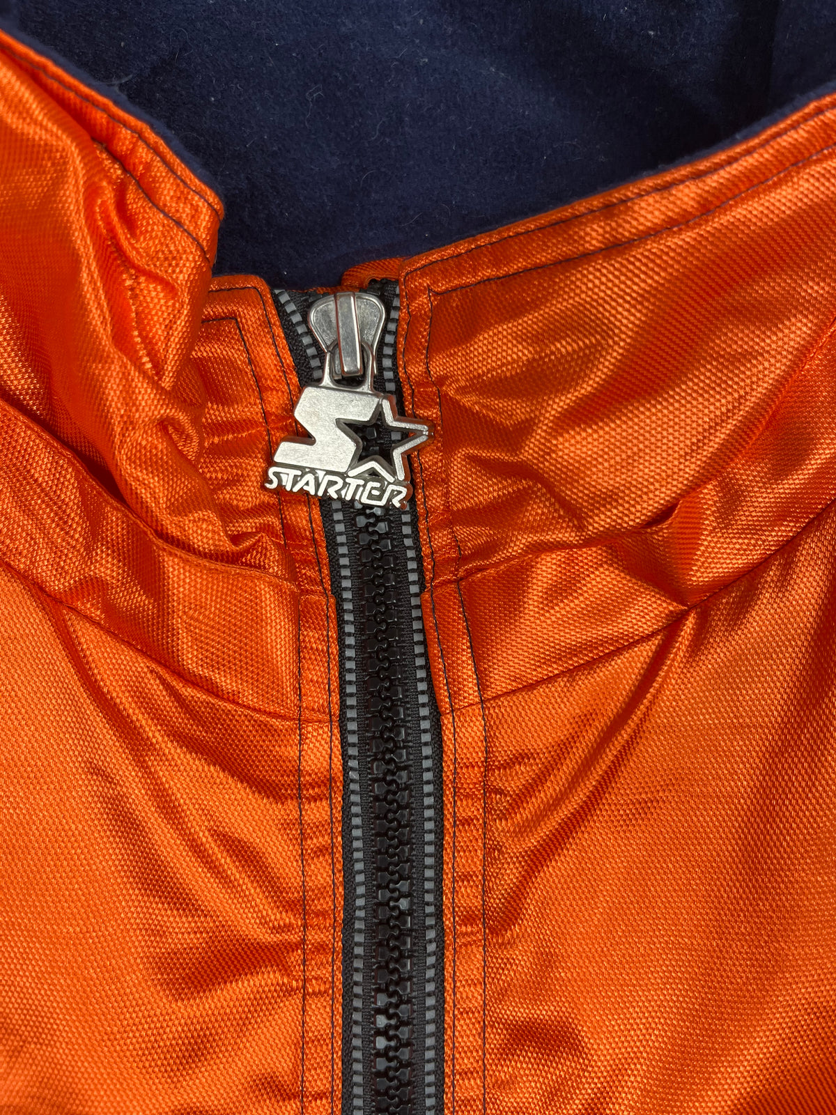 Veste vintage - Veste full zip épaisse logo brodé NFL Denver Broncos - Starter (L)