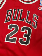 Michael Jordan #23 - Chicago Bulls Away 1989-1997 - Champion (XS/S) - Maillot NBA Champion