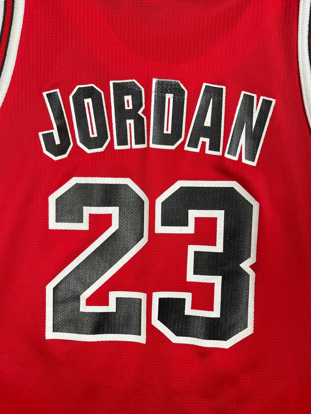 Michael Jordan #23 - Chicago Bulls Away 1989-1997 - Champion (XS/S) - Maillot NBA Champion