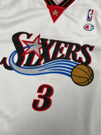 Allen Iverson #3 - Philadelphie 76ers Home 1996-2007 - Champion (S) - Maillot NBA Champion