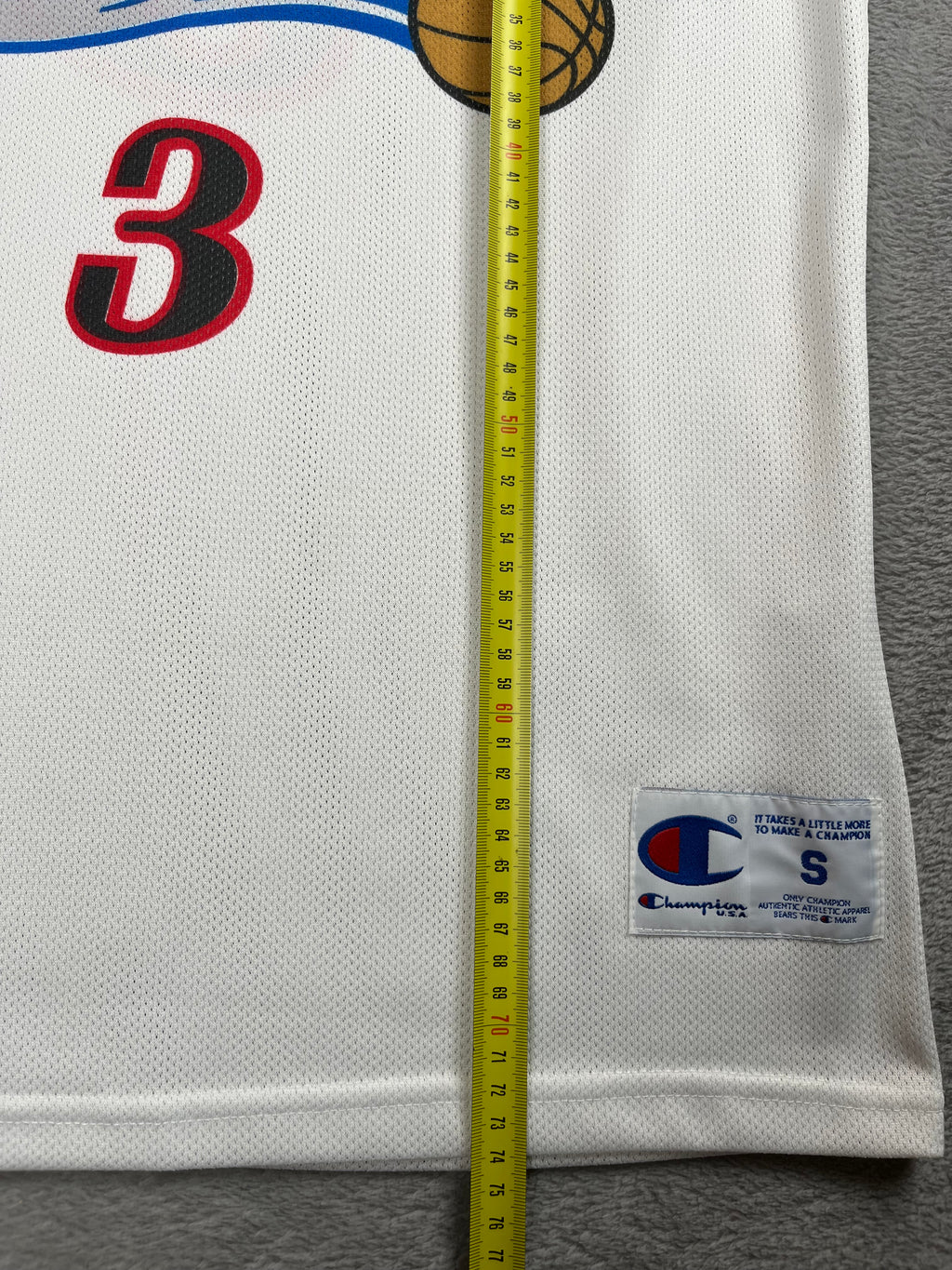 Allen Iverson #3 - Philadelphie 76ers Home 1996-2007 - Champion (S) - Maillot NBA Champion