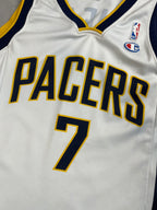Jermaine O'Neal #7 - Indiana Pacers Home 2006-2008 - Champion (M) - Maillot NBA Champion
