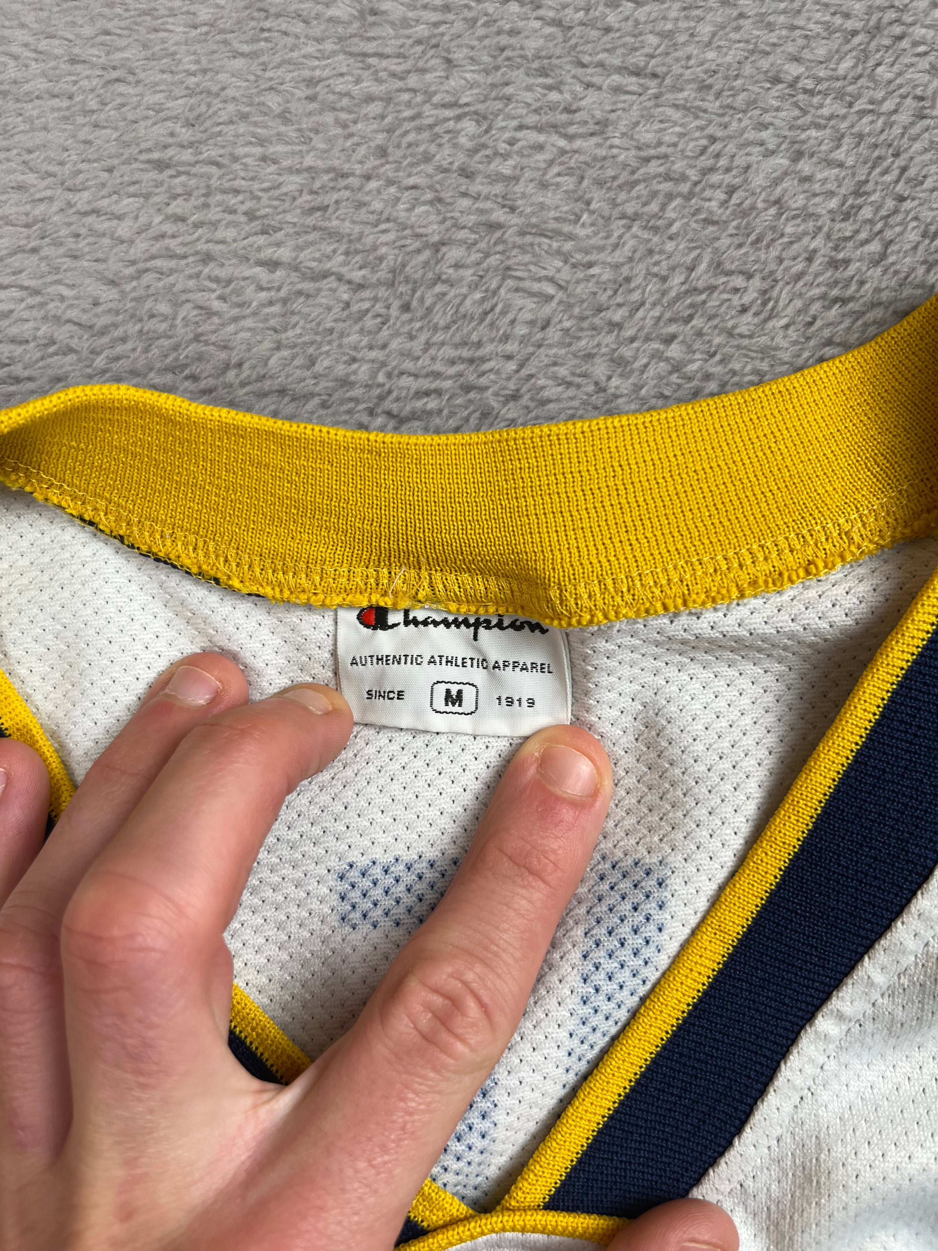 Jermaine O'Neal #7 - Indiana Pacers Home 2006-2008 - Champion (M) - Maillot NBA Champion