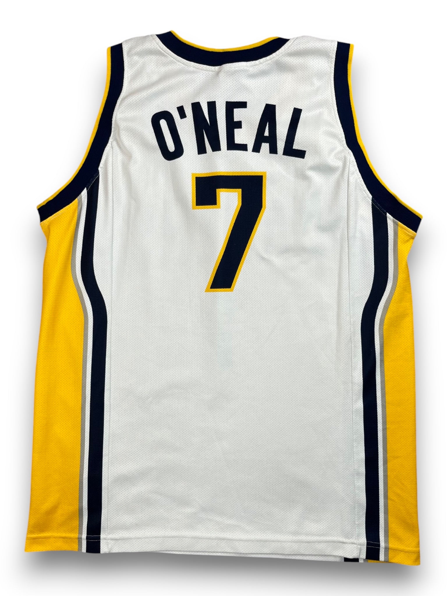 Jermaine O'Neal #7 - Indiana Pacers Home 2006-2008 - Champion (M) - Maillot NBA Champion