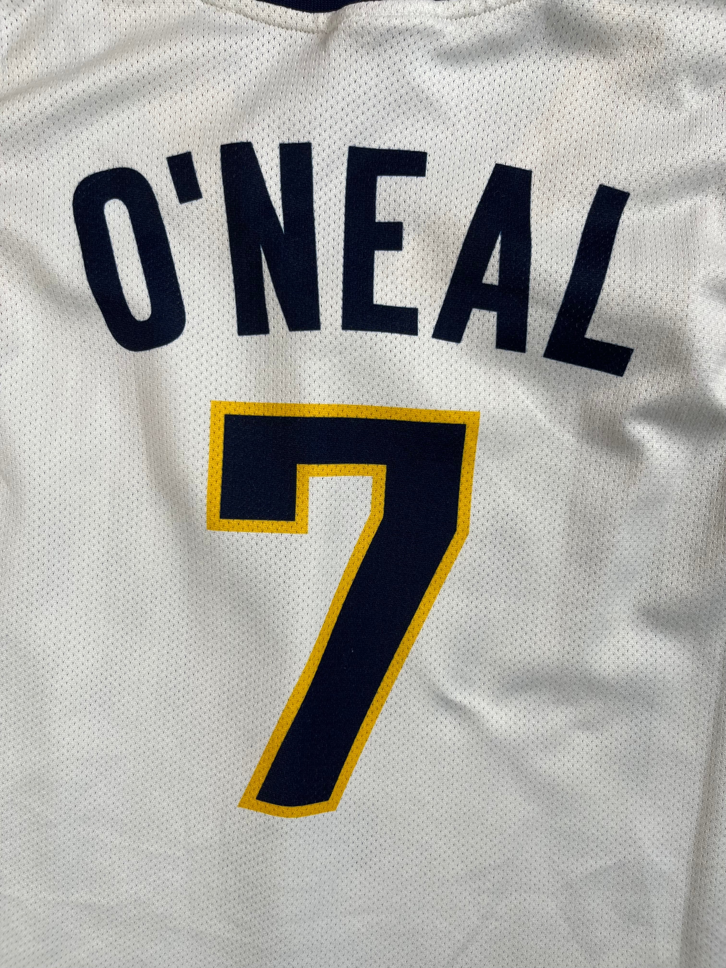 Jermaine O'Neal #7 - Indiana Pacers Home 2006-2008 - Champion (M) - Maillot NBA Champion