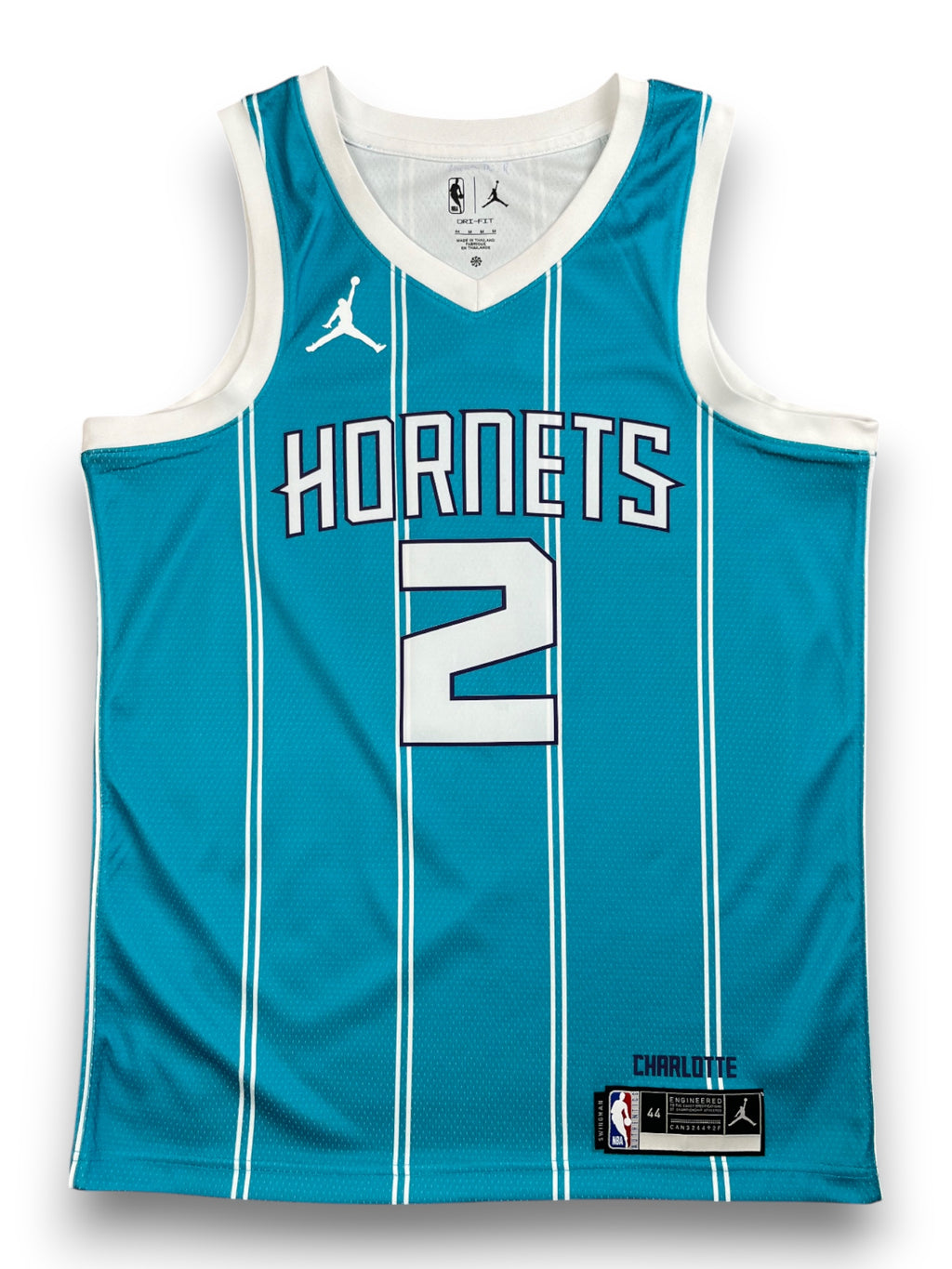 Lamelo Ball # 2 - Charlotte Hornets Away 2021-2025 - Jordan (M) - Maillot NBA Jordan
