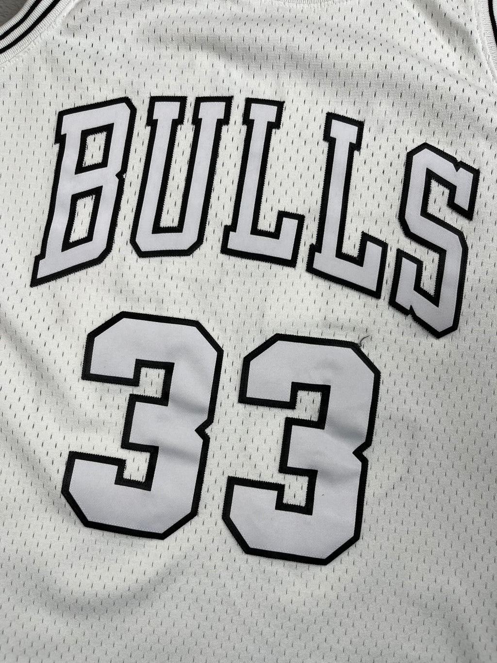 Scottie Pippen #33 - Chicago Bulls Full White - Mitchell & Ness (M) - Maillot NBA Mitchell & Ness