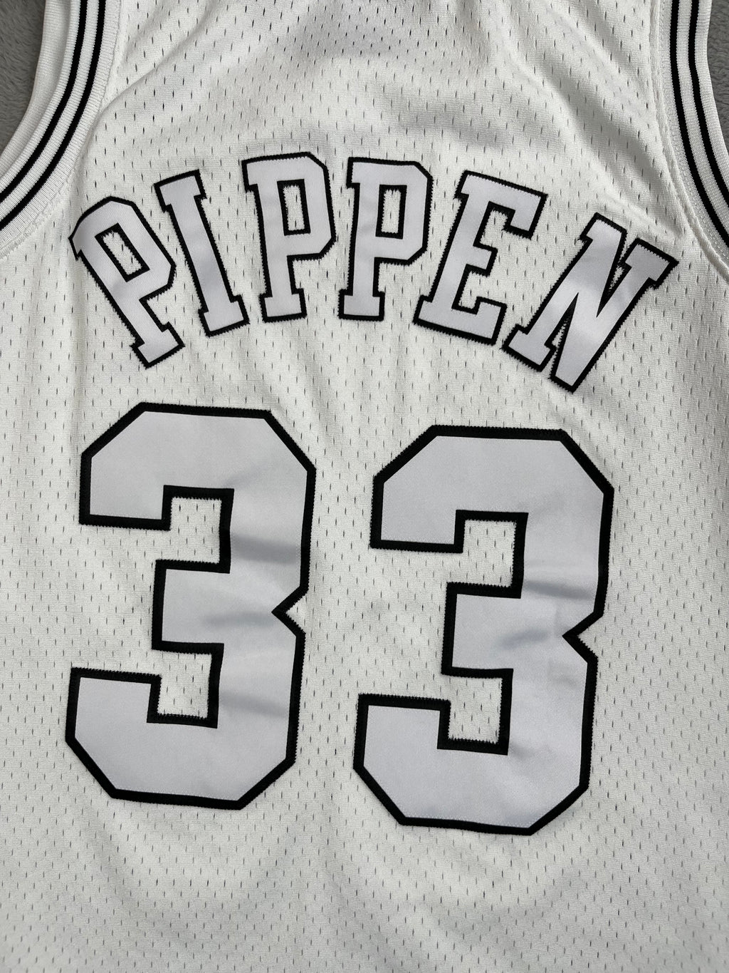 Scottie Pippen #33 - Chicago Bulls Full White - Mitchell & Ness (M) - Maillot NBA Mitchell & Ness