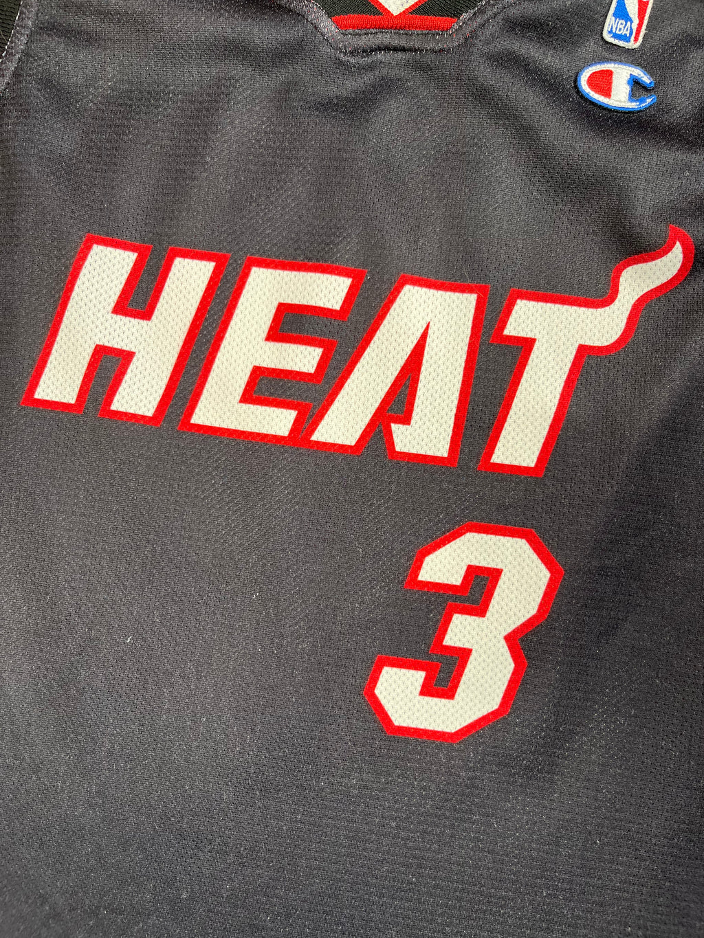 Dwayne Wade #3 - Miami Heat Away 2004-2008 - Champion (L) - Maillot NBA Champion