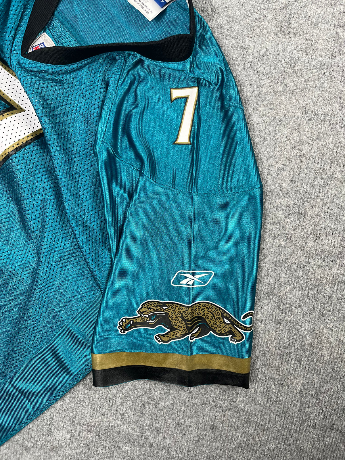 Byron Leftwich #7 - Jacksonville Jaguars Home 2003-2006 - Reebok (S)
