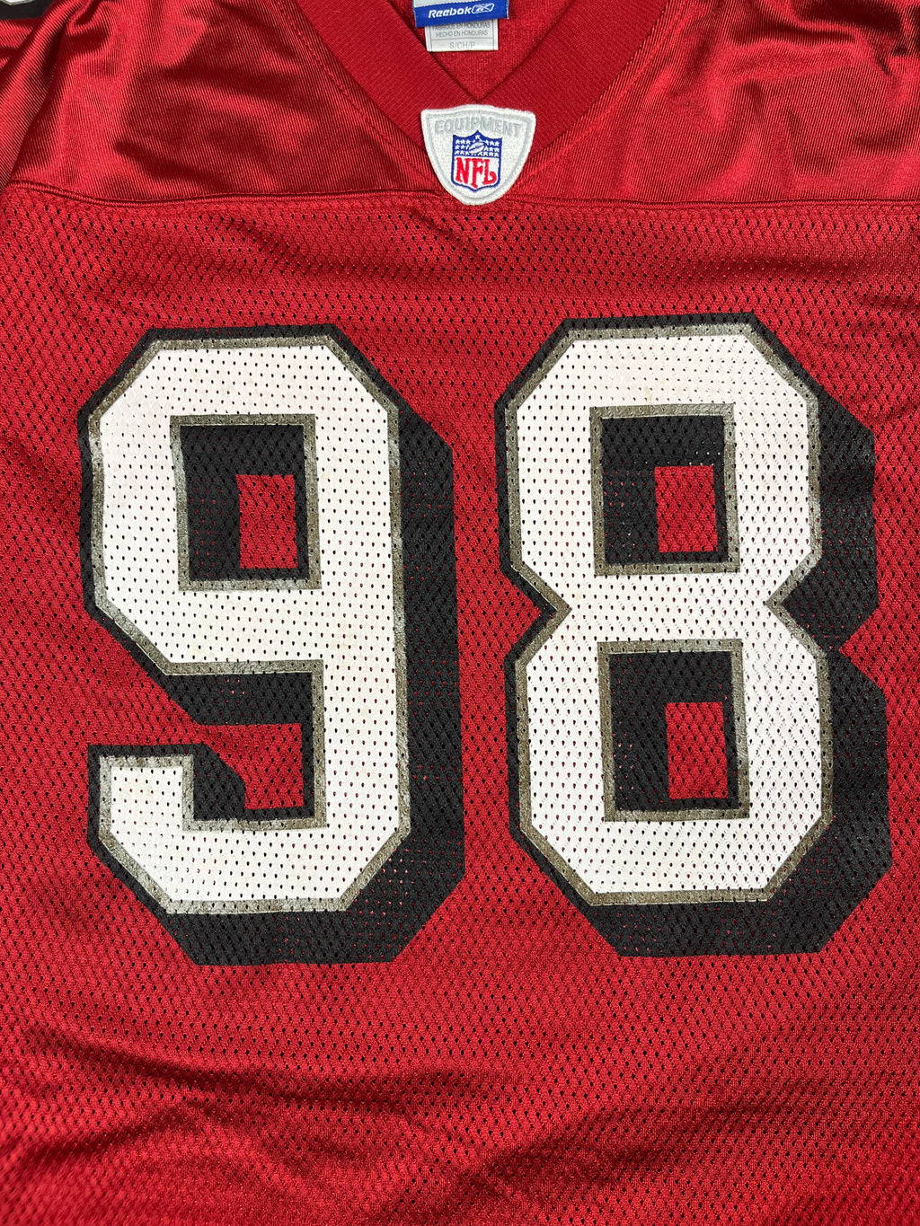 Julian Peterson #98 - San Francisco 49ers Home 2000-2005 - Reebok (S) - Maillot NFL