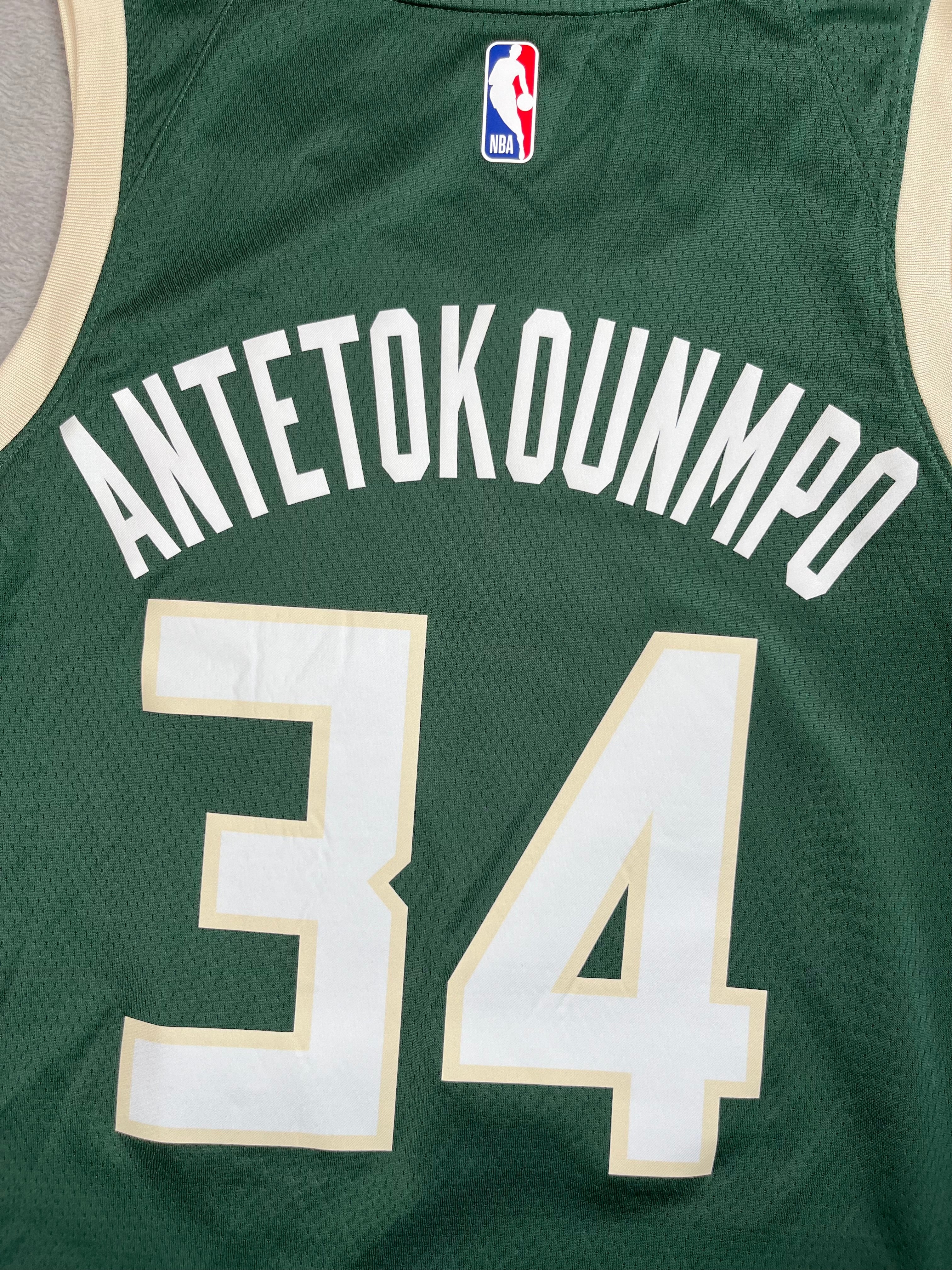 Giannis Antetokounmpo #34 - Milwaukee Bucks Icon 2017-2025 - Nike (L) - Maillot NBA Nike