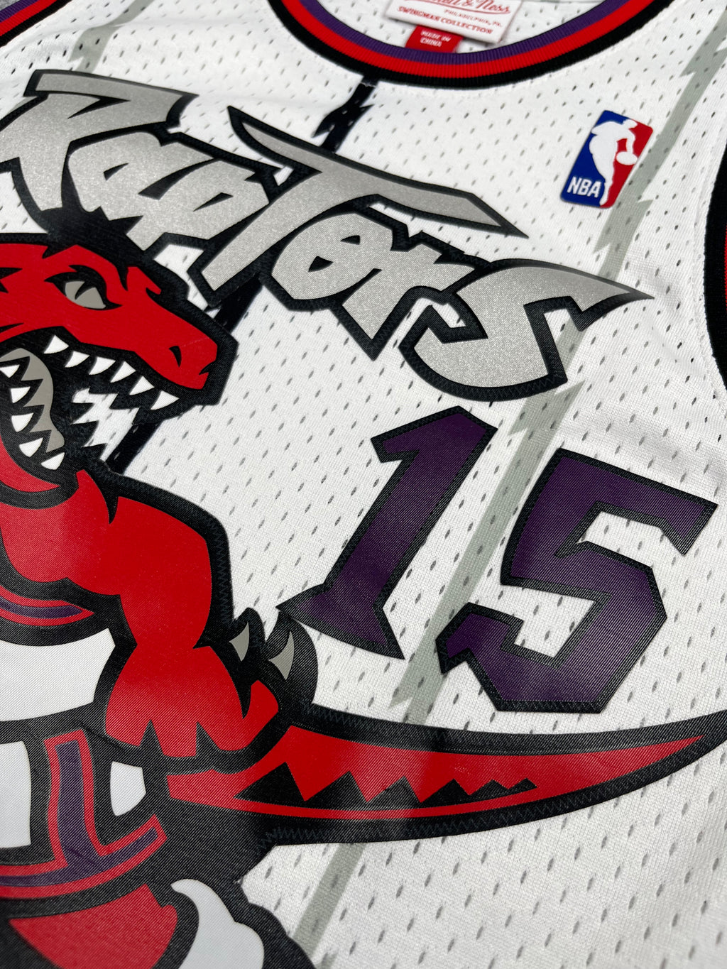 Vince Carter #15 - Toronto Raptors Home 1998-1999 - Mitchell & Ness (S) - Maillot NBA