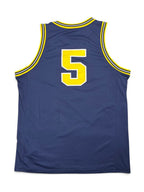 Jalen Rose #5 - Michigan Wolverines 1991-1994 NCAA - Nike (L) - Maillot NBA