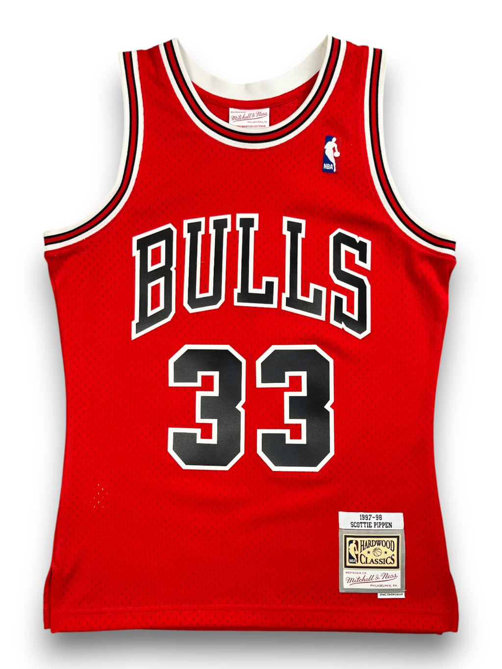Scottie Pippen #33 - Chicago Bulls Away 1989-1997 - Mitchell & Ness (S) - Maillot NBA Mitchell & Ness