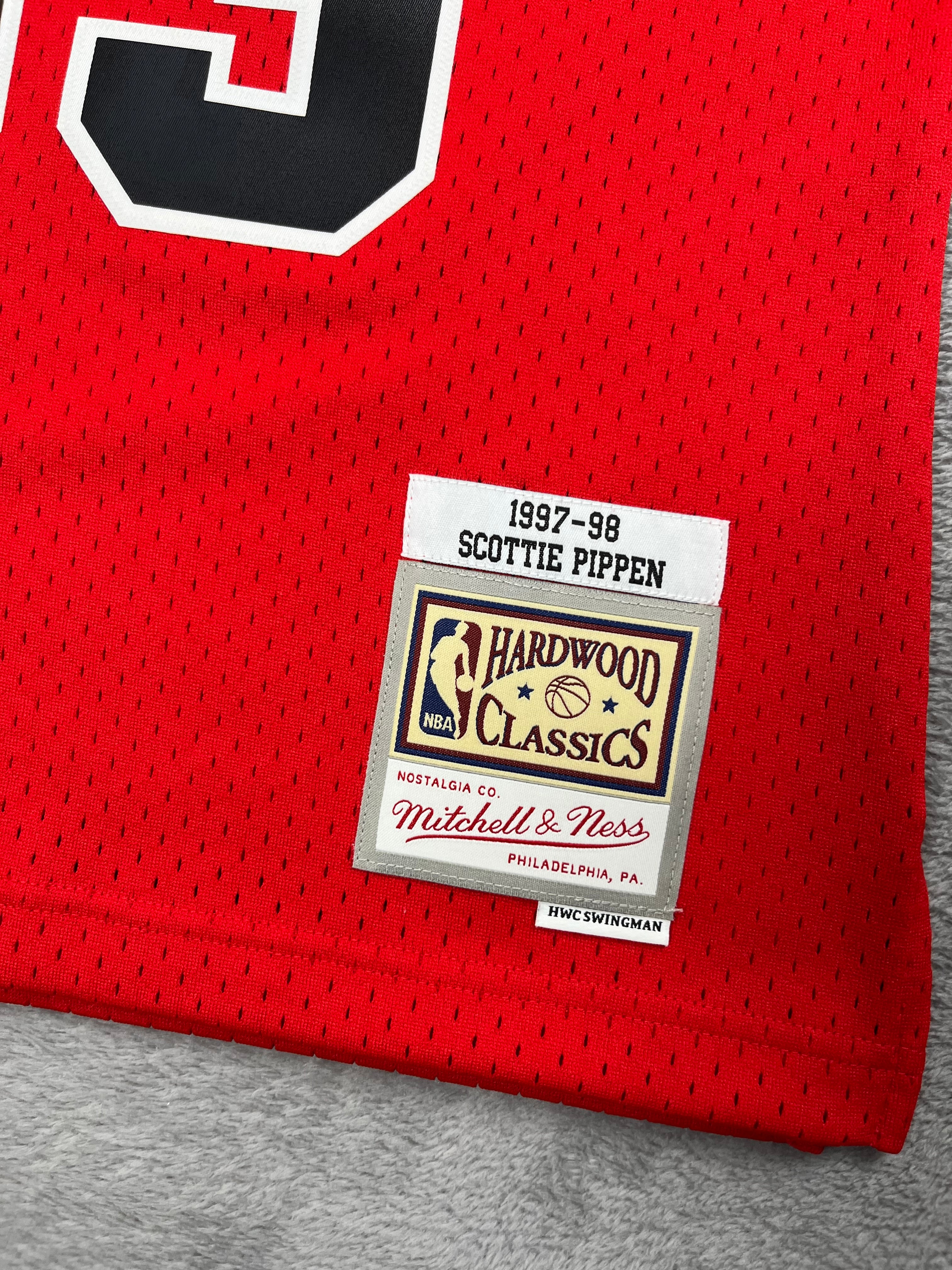 Scottie Pippen #33 - Chicago Bulls Away 1989-1997 - Mitchell & Ness (S) - Maillot NBA Mitchell & Ness