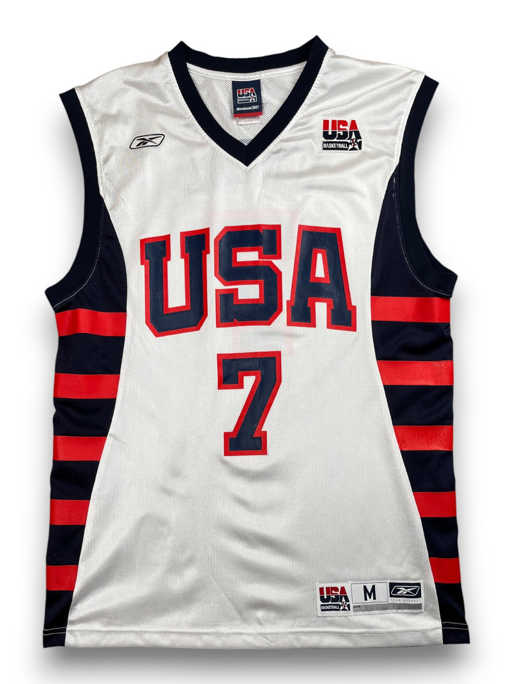 Jermaine O'Neal #7 - Team USA Home J.O 2004 - Reebok (M) - Maillot NBA Reebok