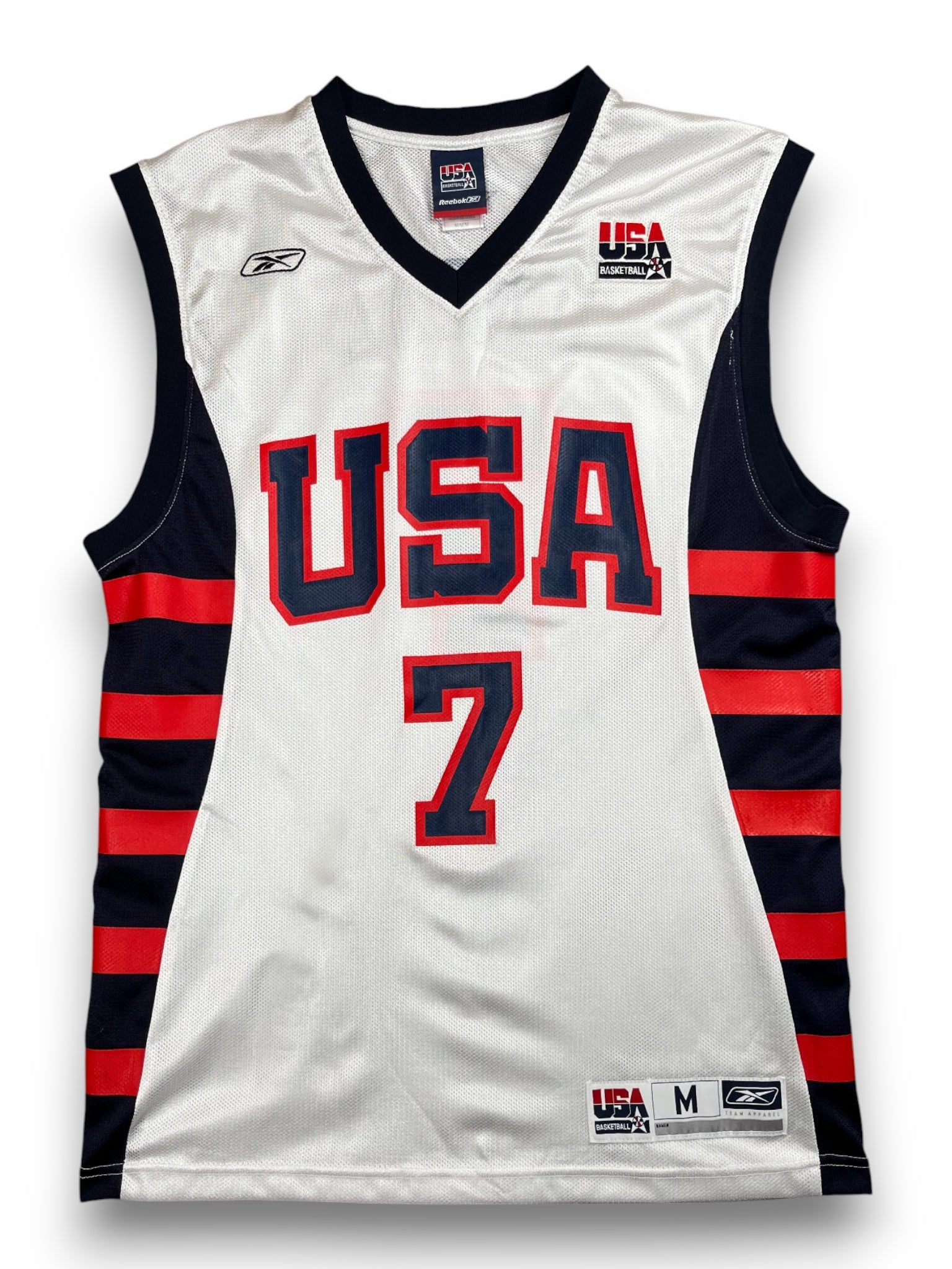 Jermaine O'Neal #7 - Team USA Home J.O 2004 - Reebok (M) - Maillot NBA Reebok