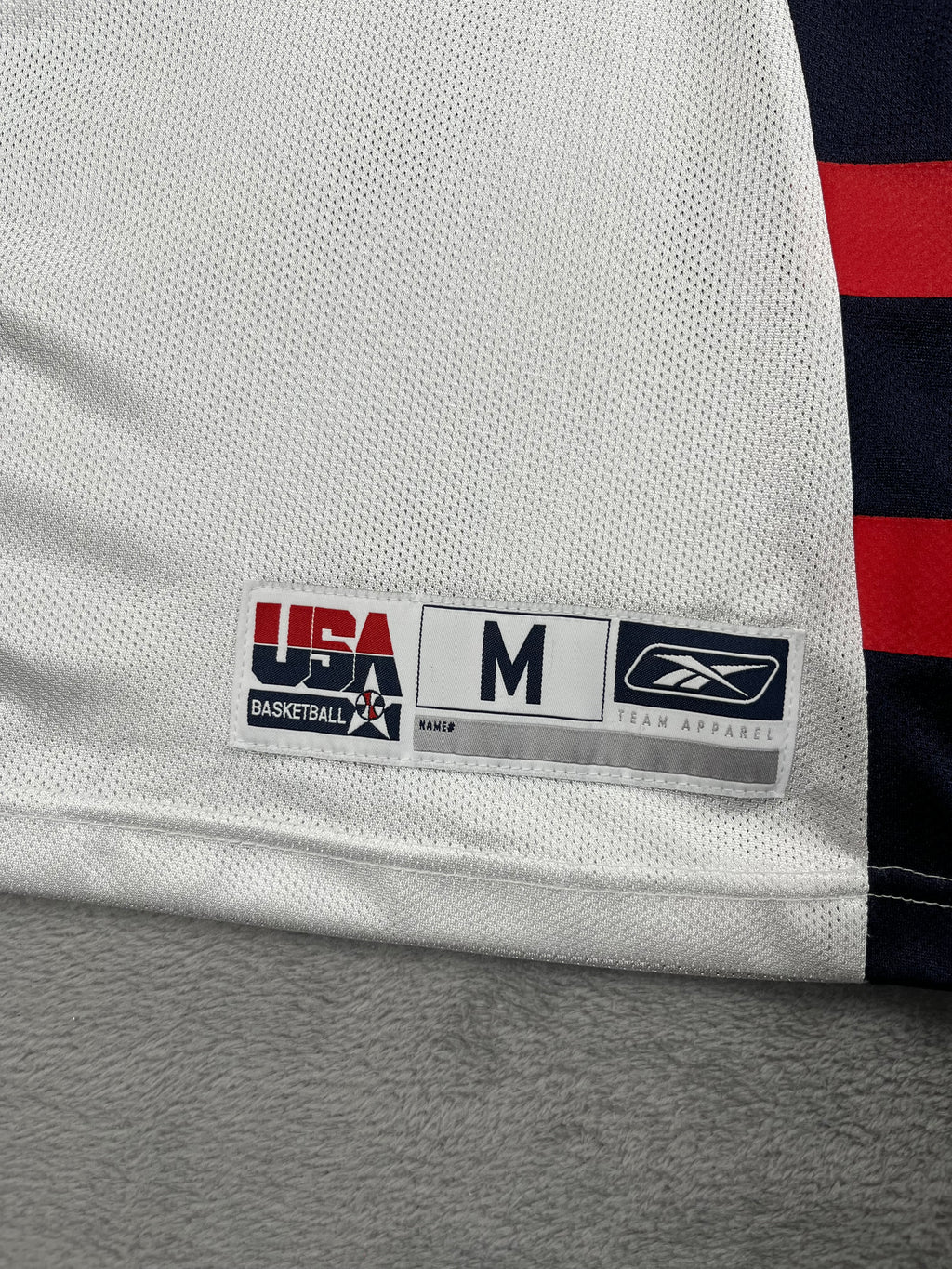 Jermaine O'Neal #7 - Team USA Home J.O 2004 - Reebok (M) - Maillot NBA Reebok