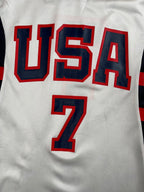 Jermaine O'Neal #7 - Team USA Home J.O 2004 - Reebok (M) - Maillot NBA Reebok