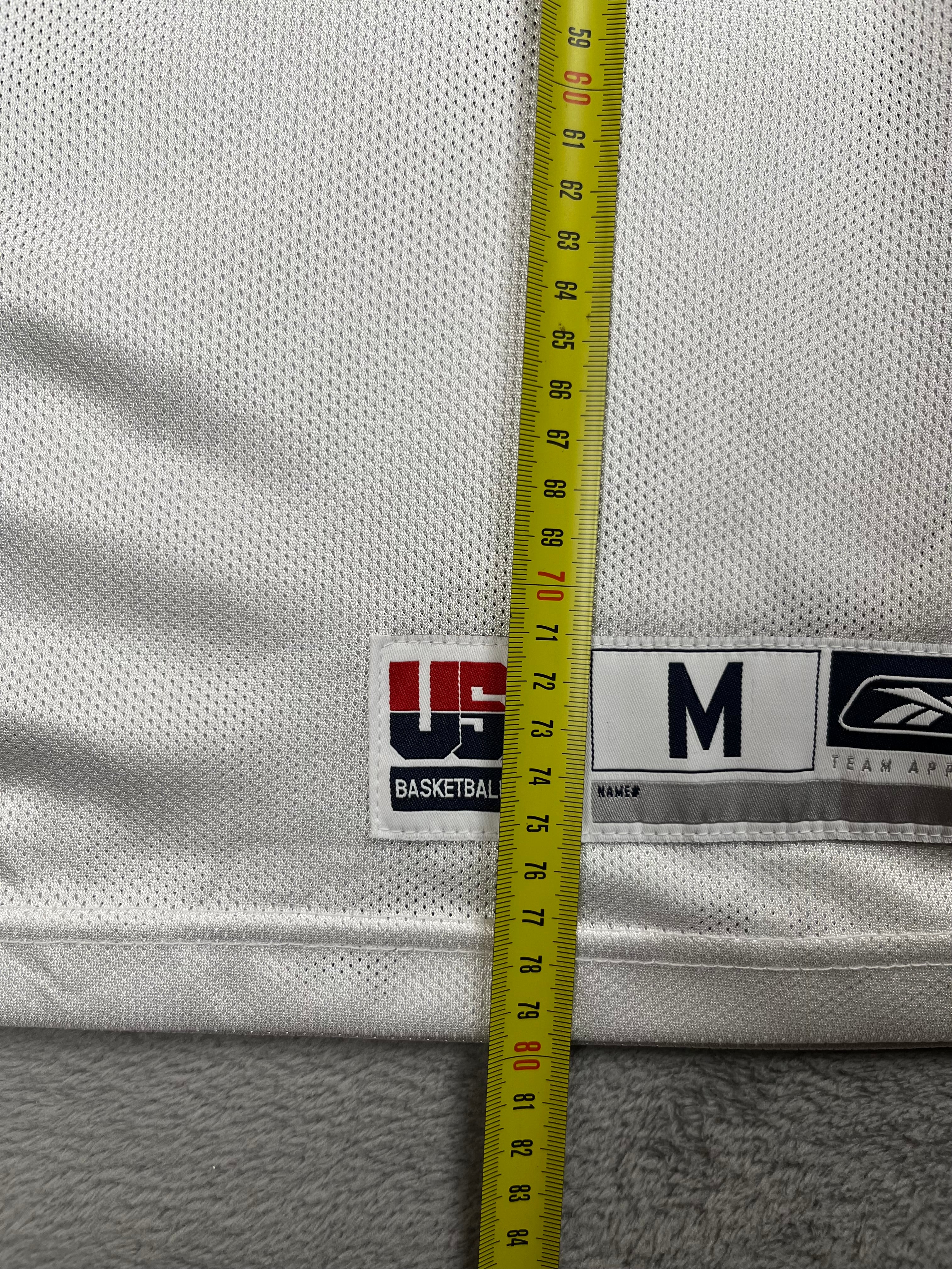 Jermaine O'Neal #7 - Team USA Home J.O 2004 - Reebok (M) - Maillot NBA Reebok