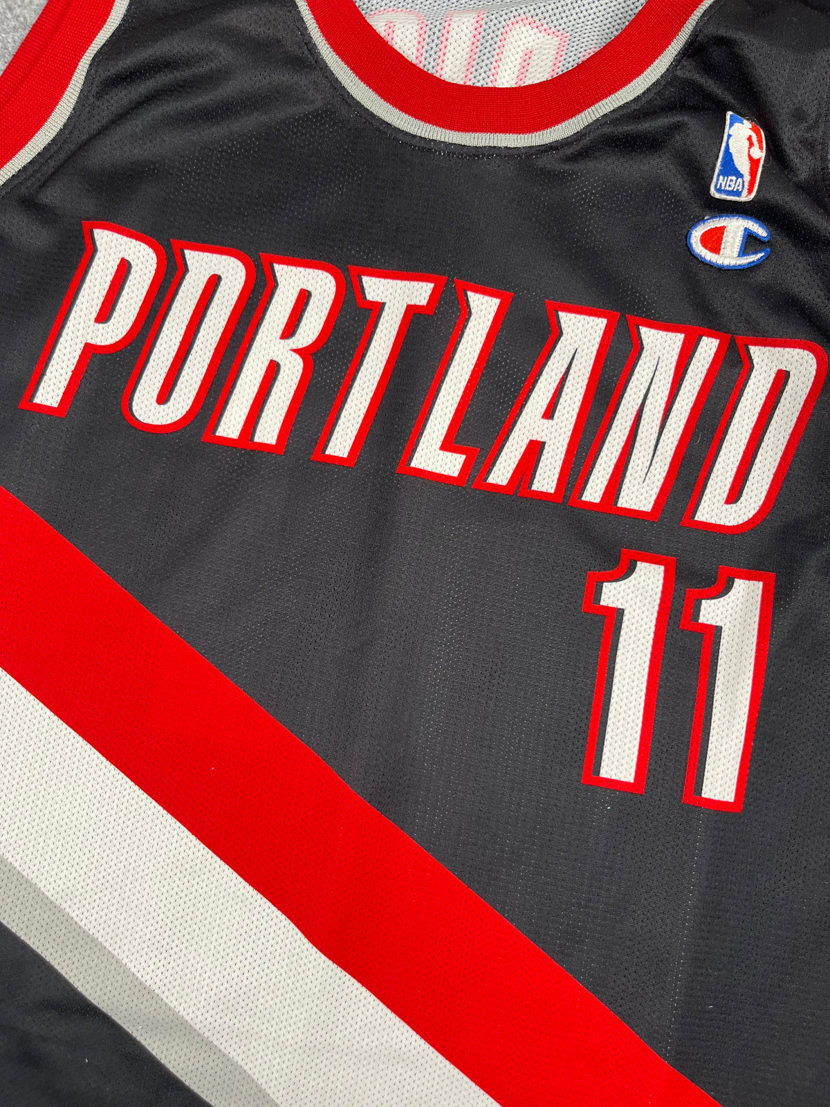 Sergio Rodriguez #11 - Portland Trail Blazers Away 2007-2009 - Champion (XL) - Maillot NBA