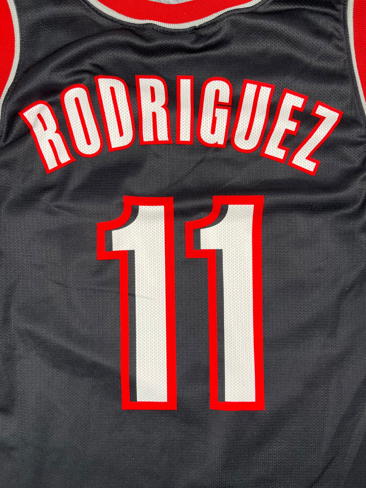 Sergio Rodriguez #11 - Portland Trail Blazers Away 2007-2009 - Champion (XL) - Maillot NBA