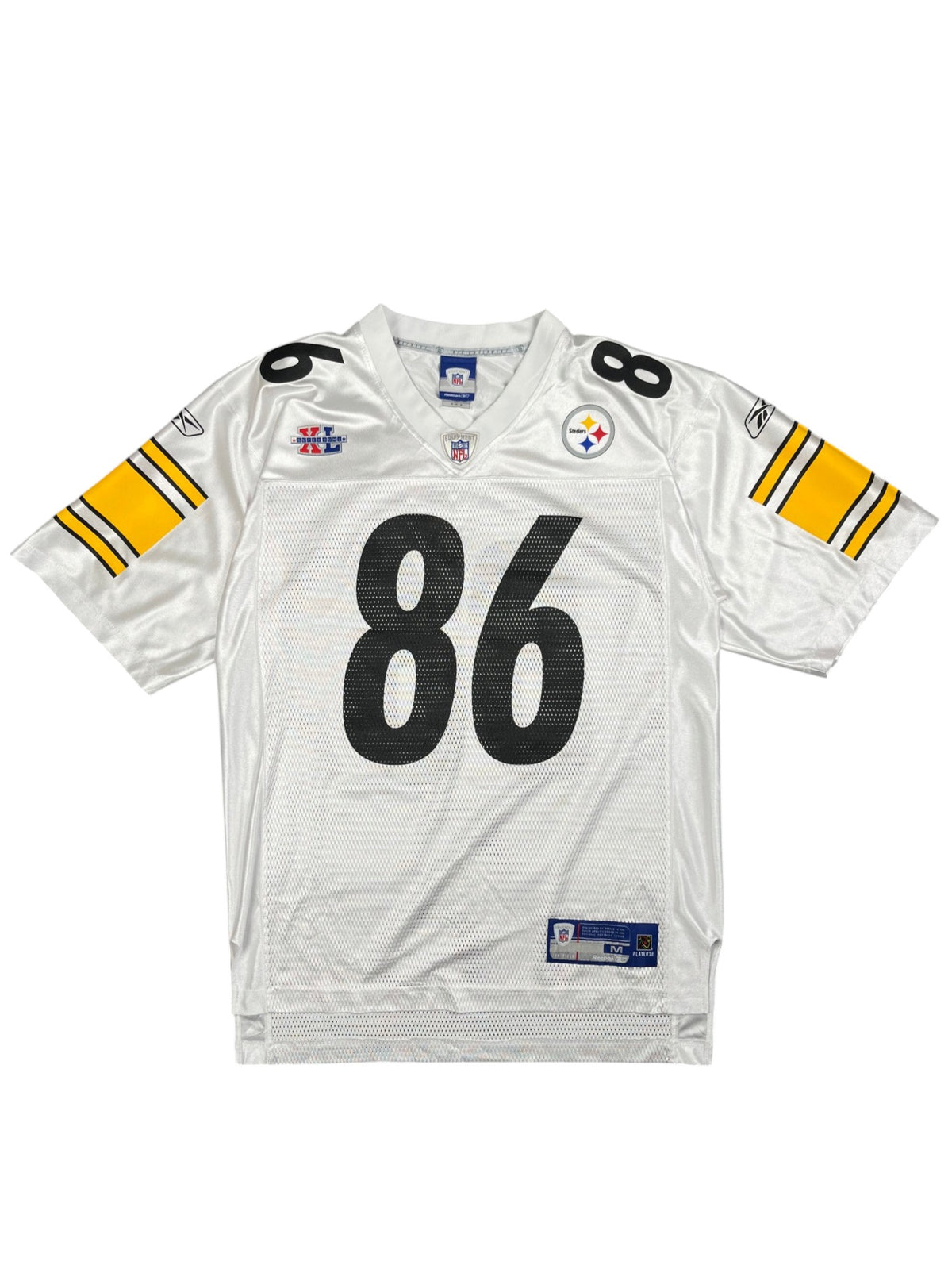 Hines Ward #86 - Pittsburgh Steelers Home 2005-2006 SB XL - Reebok (M) - Maillot NFL