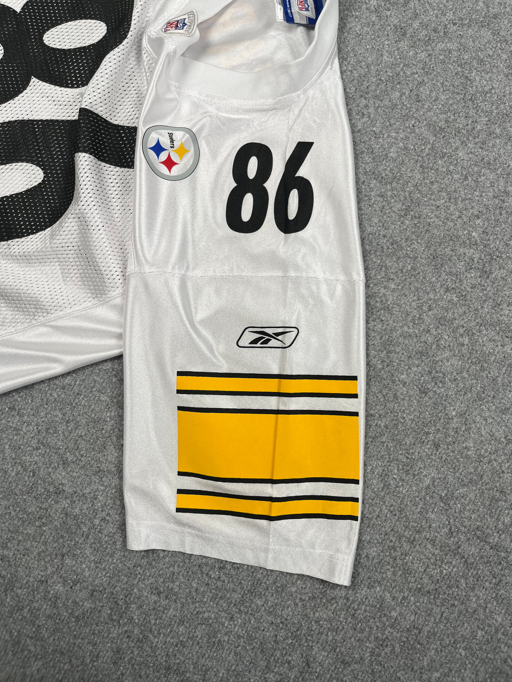 Hines Ward #86 - Pittsburgh Steelers Home 2005-2006 SB XL - Reebok (M) - Maillot NFL