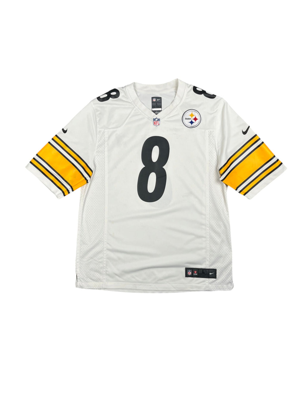 Kenny Pickett #8 - Pittsburgh Steelers Away 2022-2024 - Nike (L) - Maillot NFL