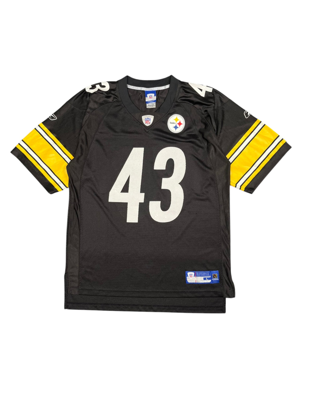 Troy Polamalu #43 - Pittsburgh Steelers Away 2003-2011 - Reebok (L) - Maillot NFL