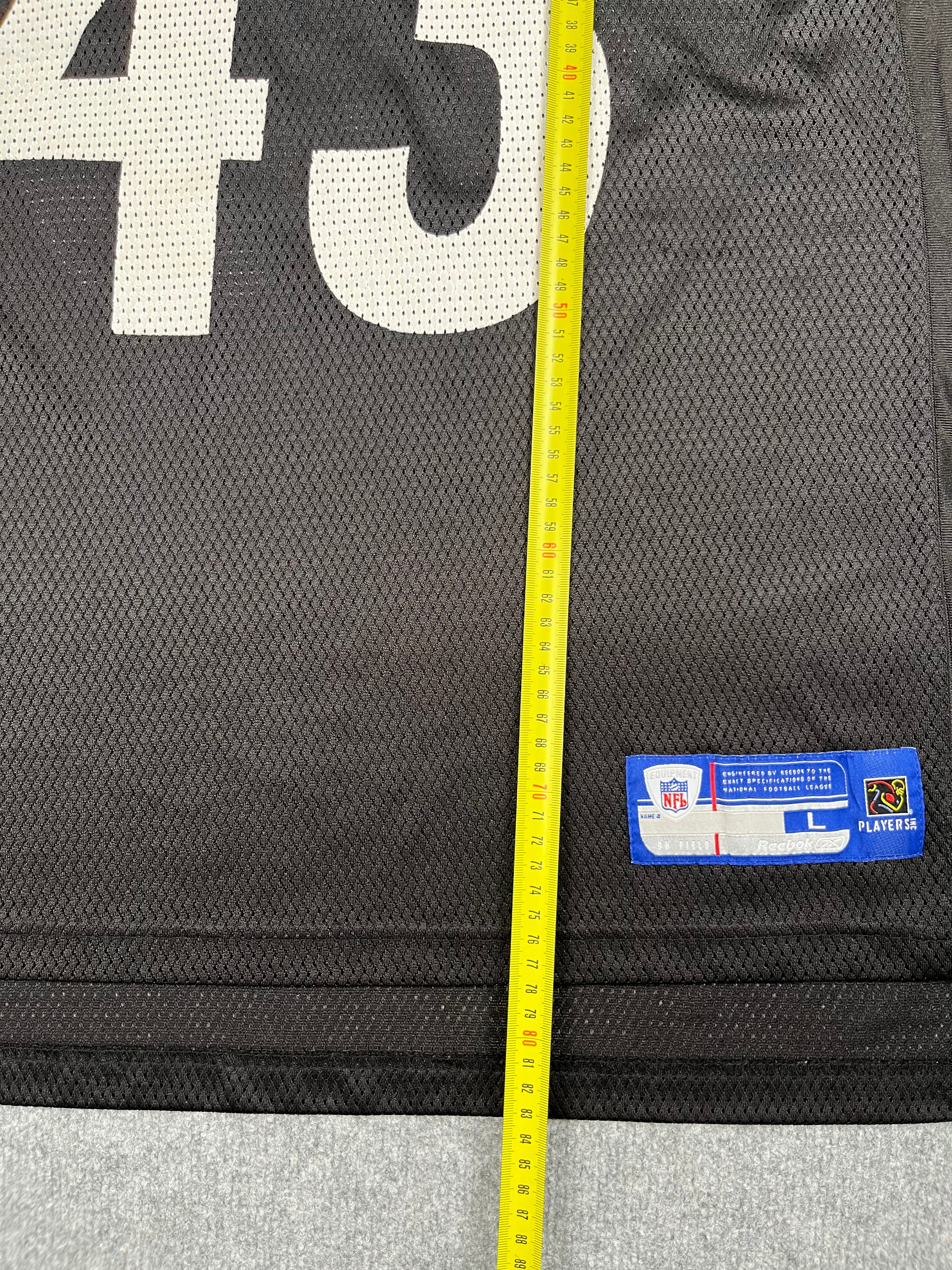 Troy Polamalu #43 - Pittsburgh Steelers Away 2003-2011 - Reebok (L) - Maillot NFL