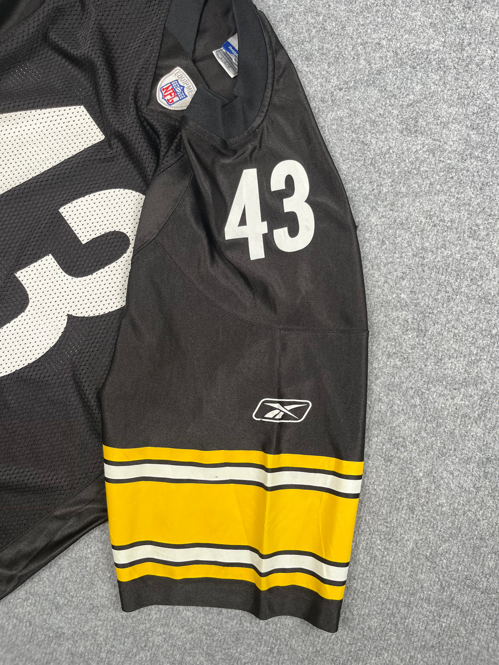 Troy Polamalu #43 - Pittsburgh Steelers Away 2003-2011 - Reebok (L) - Maillot NFL