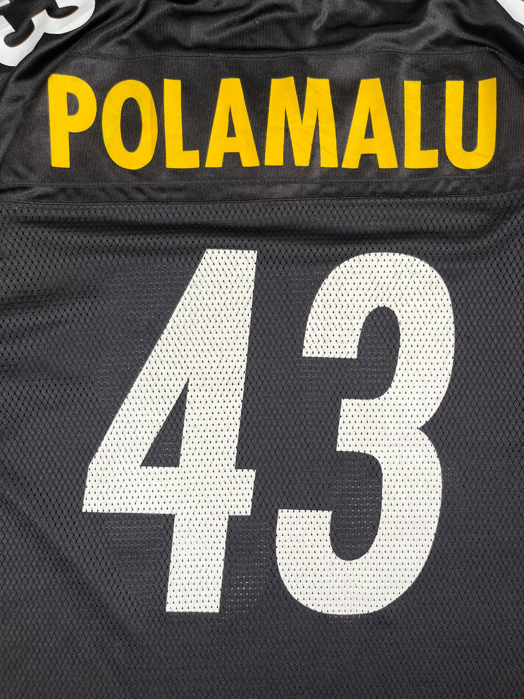 Troy Polamalu #43 - Pittsburgh Steelers Away 2003-2011 - Reebok (L) - Maillot NFL