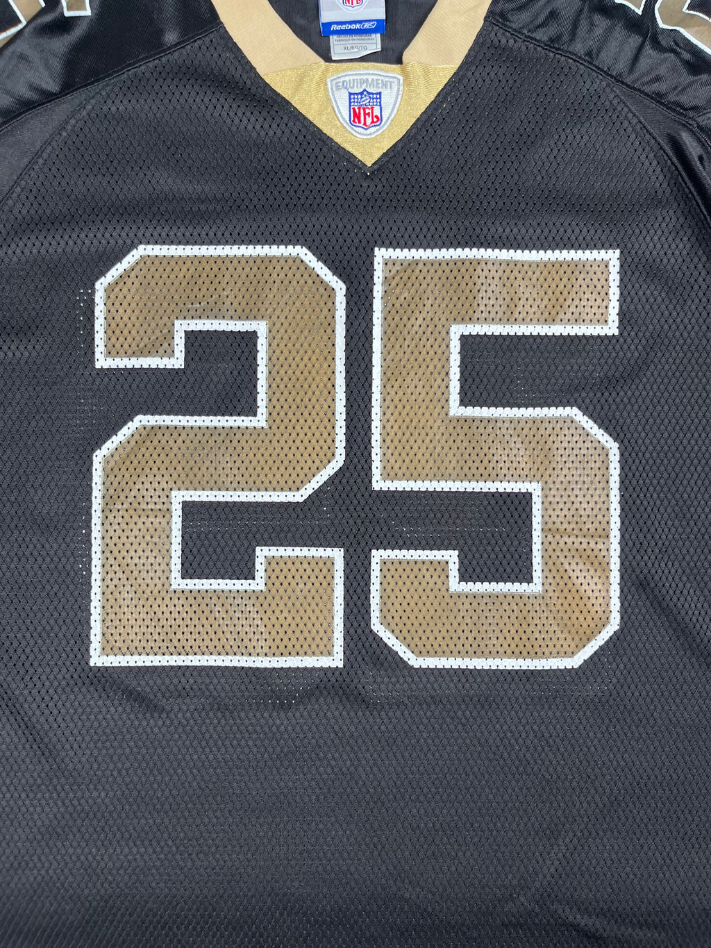 Reggie Bush #25 - New Orleans Saints Home 2006-2010 - Reebok (XL) - Maillot NFL